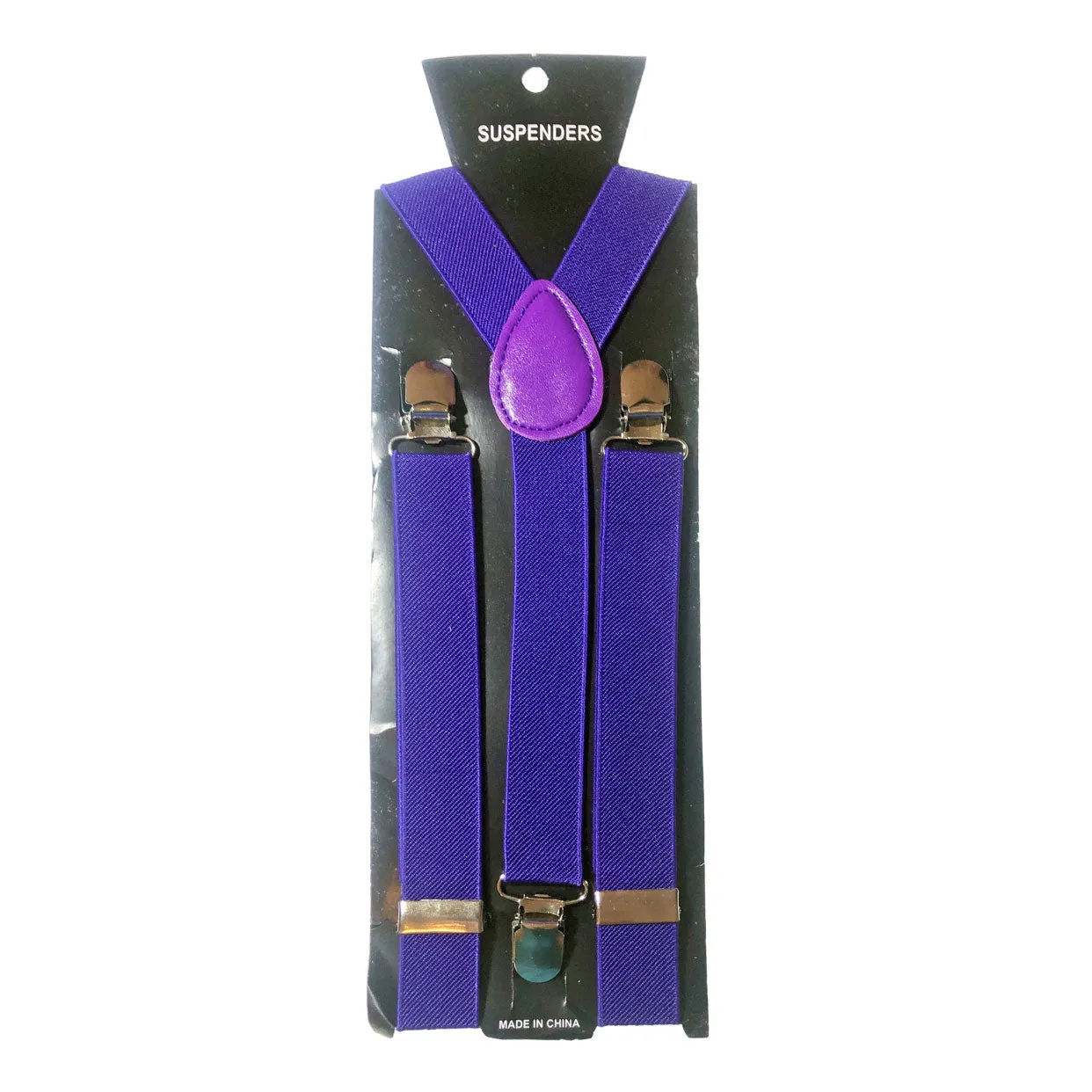 Adult Suspenders - Purple